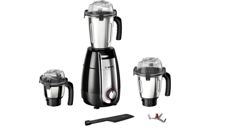 BOSCH TrueMixx Pro 750 W Mixer Grinder (3 Jars, Black)